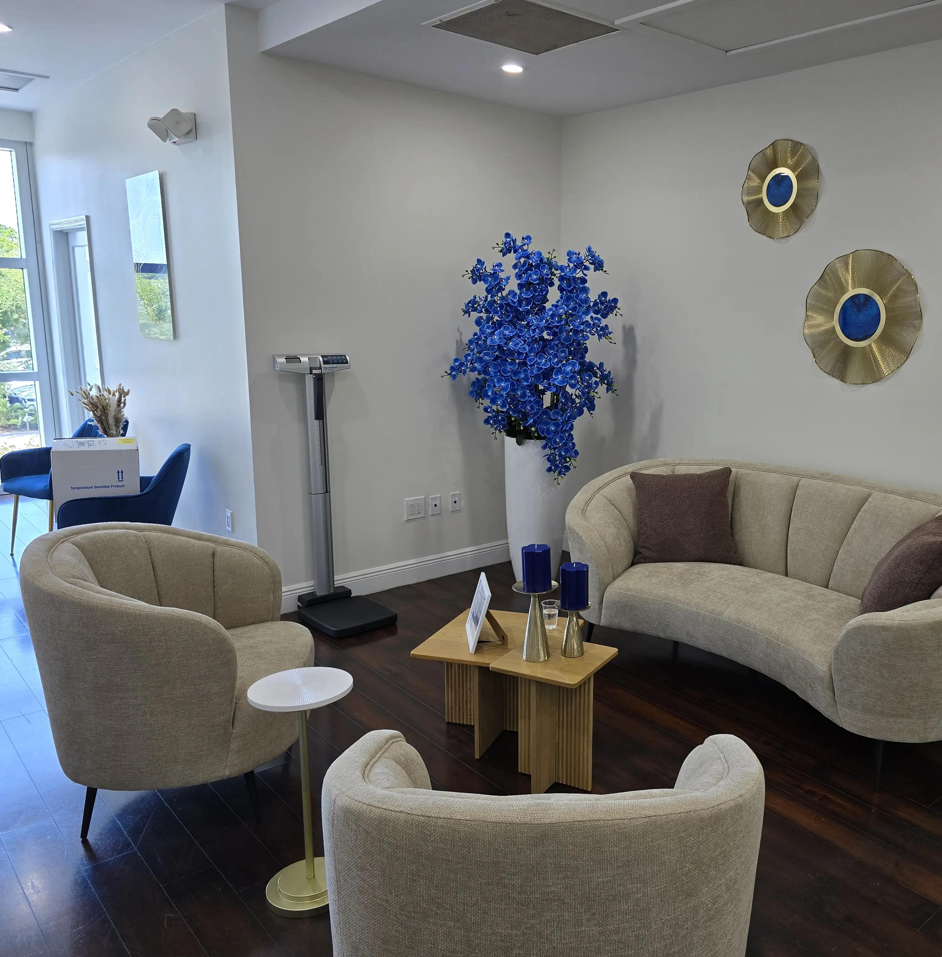 Practice Name and Slogans Clinic consultation room in Austin, TX